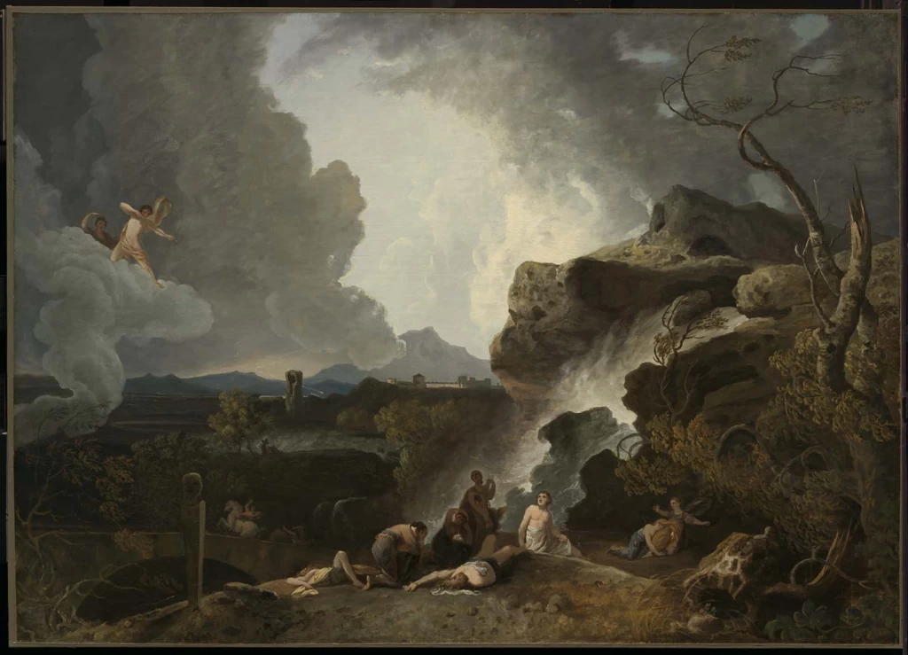 Apollo distrugge i figli di Niobe - Museum of Fine Arts Boston
